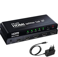 4K HDMI Elosztó 1 be 4 ki - Xbox, HDTV, Projektor kompatibilis 1