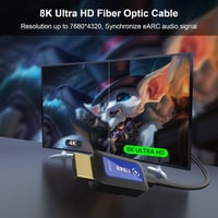 Ugreen 8K HDMI 2.1 Kábel 7.5m, 48Gbps, HDR, eARC - Bontott 3