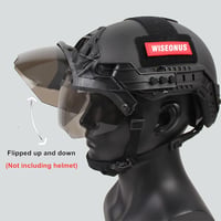 WISEONUS Univerzális Taktikai Sisak Szemüveg - Levehető Airsoft és Paintball Védőszemüveg Fast Sisakokhoz - Vadászati Kiegészítő

AI: I've c 6
