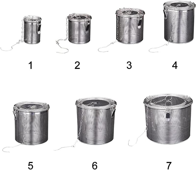Rozsdamentes acél teaszűrő hosszú lánccal, 14 cm-es