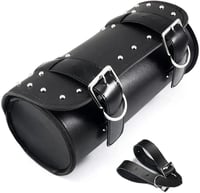 Univerzális Motoros Szerszámtáska - Vízálló Fekete PU Bőr, 2 Pántos 9