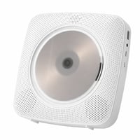 Kegaudio prijenosni CD player s Bluetooth zvučnikom i radiom — bez USB kabela za punjenje i daljinskog upravljača (stanje: vidi 2. sliku) 1