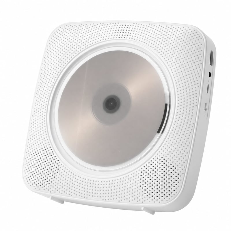 Kegaudio prijenosni CD player s Bluetooth zvučnikom i radiom — bez USB kabela za punjenje i daljinskog upravljača (stanje: vidi 2. sliku)