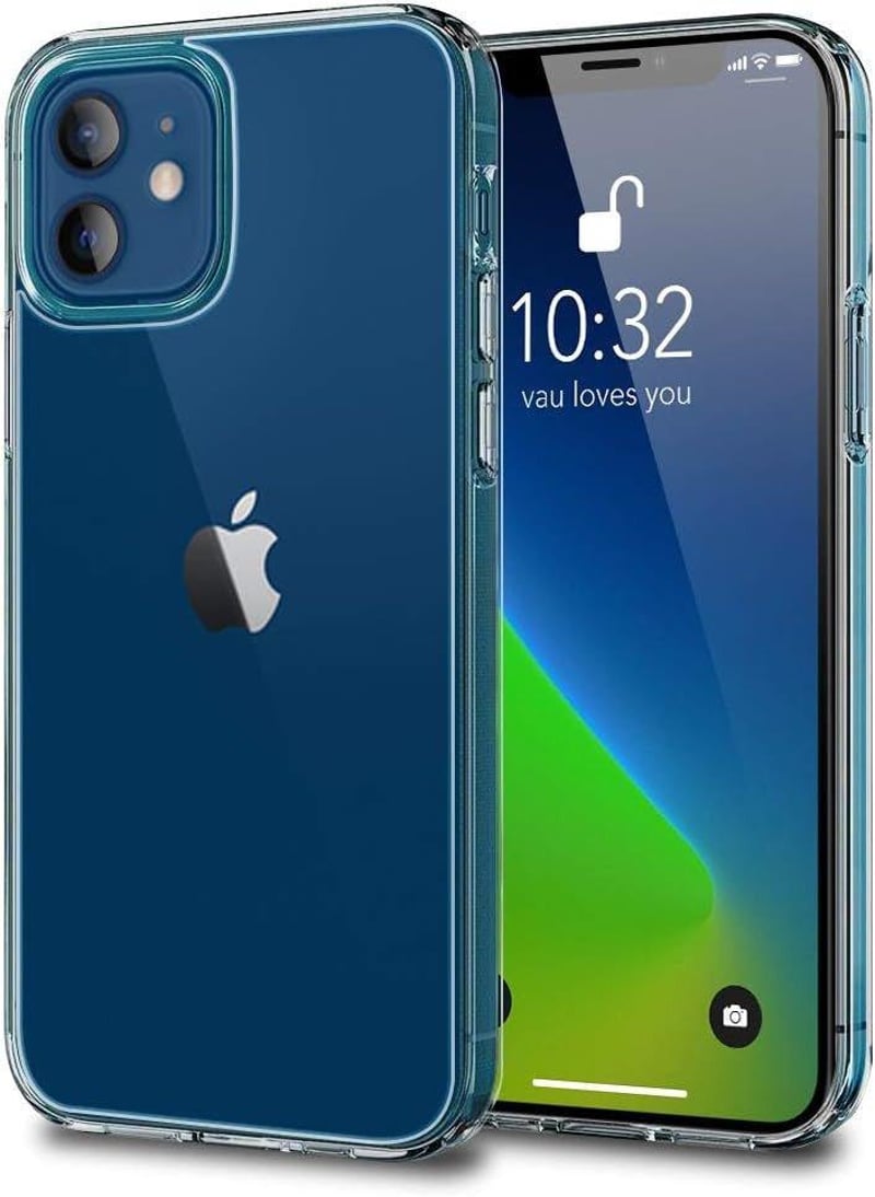 iPhone 12/13 Mini Átlátszó Ütésálló Szilikon Védőtok