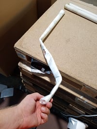 d-c-fix Marmi sivá mramorová samolepiaca fólia na nábytok – 90 cm x 2,1 m – mierne pokrčená — pokrčená (stav: pozri 2. obrázok) 2