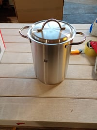 Hrniec na špargľu ZWILLING Twin Specials s pokrievkou a vložkou na varenie, 4,5 l, 16x27 cm, nehrdzavejúca oceľ, vhodný na indukciu, strieborný 3