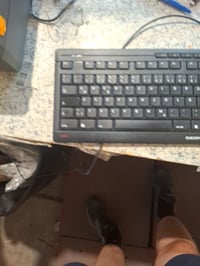 Drôtová klávesnica CHERRY Stream, nemecké rozloženie QWERTZ, čierna — Jedna klávesa nesedí správne/je chybná (stav: pozri 2. obrázok) 4