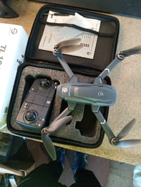 GPS dron Tolatoyus TL16 s bezkefovým motorom, funkciou automatického návratu, 220 g, pre začiatočníkov aj pokročilých, s prenosným puzdrom, 2200 mAh 2