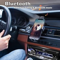 Hengweili 1 DIN autórádió CD/DVD lejátszóval, Bluetooth-szal, RDS-sel és USB-vel 3