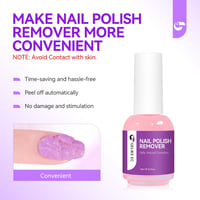 Gelike gél körömlakk eltávolító szett kutikulaolajjal - Gyors, kíméletes, profi (2x15ml) 2