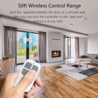 eMylo Vezeték Nélküli Ajtó és Ablak Riasztó Szett 130dB Hangerővel, Távirányítóval, 3 Üzemmóddal - Otthoni Biztonsági Rendszer 4db-os Csomag 4