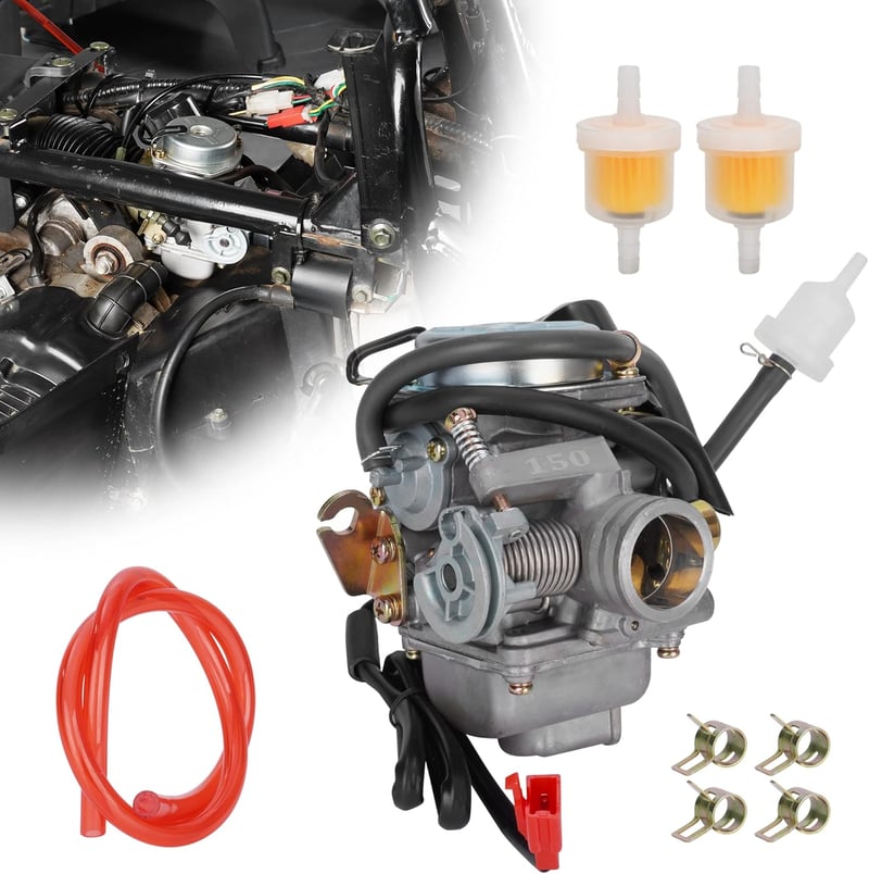 PD24J 24mm-es karburátor GY6 125cc 150cc robogókhoz és quadokhoz