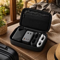Putni set za brzo punjenje: powerbank + adapter + 2 kabela + vodootporna torbica 1