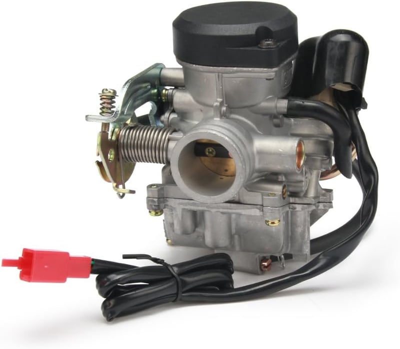 JFG RACING 26mm CVK26 Karburátor - Keihin Helyettesítő GY6 150cc 200cc 250cc Robogókhoz, ATV-khez és Motorkerékpárokhoz - Alumínium Ötvözet