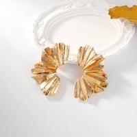 GUIZIYAO Ginkgo Levél Fülbevaló - Nagyméretű Arany Női Fülbevaló, Különleges Vintage Dizájn, Hipoallergén Anyag, Elegáns Ékszer 5