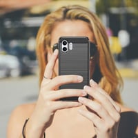 Nothing Phone 2 Fekete Ütésálló Ultravékony Védőtok 7