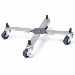 Suport mobil pentru plante WAGNER Sun City Basic, 32-46 x 6 cm — defect, funcționează parțial: cauciuc de susținere rupt (stare: vezi imaginea 2)