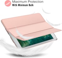 MoKo Smart Shell védőtok iPad 9.7 (2017/2018) tablethez - Rózsaarany, vékony kialakítás, automatikus alvó funkcióval

AI: I've created a Hun 8