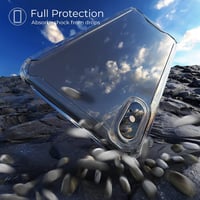 Apple iPhone X/XS Átlátszó Védőtok - Ütésálló TPU Kerettel 3