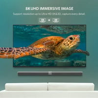 DP 1.4 Kábel 8K@60Hz 4K@144Hz 32.4Gbps Nylon Fonott - Újracsomagolt 3