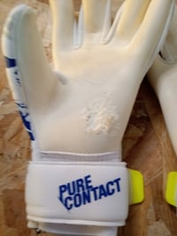 Dječje golmanske rukavice Reusch Pure Contact - čvrst grip — neispravno, djelomično funkcionalno: jedna rukavica je oštećena (stanje: vidi 2. sliku) 2