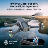 Holy Stone HS710 4K Kamerás Drón Felnőtteknek - GPS, 5G WiFi, Összecsukható Quadcopter Kezdőknek, Optikai Pozícionálás, Automatikus Hazatéré 4