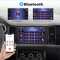 LSLYA 9" 2 DIN Android 13 Autórádió - 2GB/32GB, Vezeték Nélküli Apple CarPlay & Android Auto, Bluetooth, GPS, WiFi, FM, Tolatókamerával 6