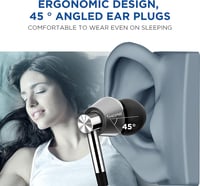 1MORE E1001 Triple Driver Fülhallgató - Ezüst, Zajszűrős, 20Hz-20kHz, Lecsatolható Kábel, 3,5mm Jack, Utazáshoz és Edzéshez 8