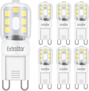 EXTRASTAR G9 LED žarulja 2,5W - energetski učinkovit izvor svjetlosti snage 20W halogene žarulje