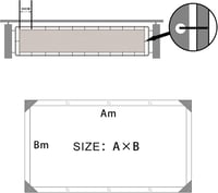 LOVE STORY UV-álló szürke-fehér erkélytakaró, 0,9x6m, HDPE anyagból 7