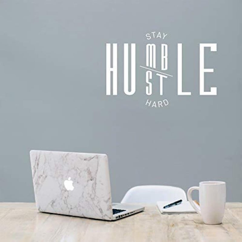 Stay Humble Hustle Hard motivációs falikép 40x60 cm