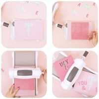Sizzix Big Shot rózsaszín mágneses vágóalátét, 22,5x15,5 cm 2