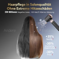 Webeauty 3 az 1-ben Ionos Hajszárító és Automata Hajformázó, Nagy Teljesítményű 3