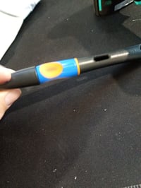 Stilou Pelikan griffix pentru dreptaci, Neon Black – Stilou ergonomic pentru învățarea scrisului – fără patron de cerneală (stare: vezi a 2-a imagine) 2