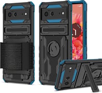 Pixel 6 Pro Ütésálló Sportos Kék Telefontok MingWei 1