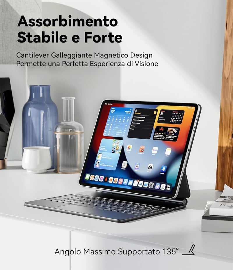iPad Pro 12,9" Earto Bluetooth billentyűzet