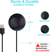 JLAB 360°-os USB Konferencia Mikrofon Laptophoz, Zoom Hívásokhoz 2