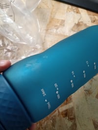 Bidon sport etanș ion8 750 ml Verde Petrol – Fără BPA, Siguranță — cauciucul de la bază și din lateral este uzat (stare: vezi a 2-a imagine) 3