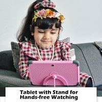 CWOWDEFU 8 Colos Rózsaszín Gyerektablet 32GB WiFi Android Szülői Felügyelettel 3