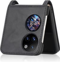 Huawei P50 Prémium Bőr Flip Tok - Kártyatartós, Állványos, Mágneszáras 3