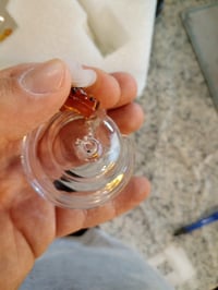 Hafeehoo Sklenená dóza na med v tvare úľa s lyžičkou a viečkom, priehľadná — bez včielky na viečku (stav: pozri 2. obrázok) 2