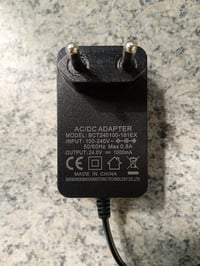 Light-Brightly LED Fényfüzér BCT240100-161EX tápegység 24V 1000mA AC/DC adapter kültéri égősorhoz 100-240V EU csatlakozó alkatrész 2