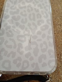 Husă Coalbooliy pentru iPhone 15 (6,1") cu model leopard transparent, compatibilă cu MagSafe și cu șnur pentru gât — suprafață zgâriată (stare: vezi a 2-a poză) 4