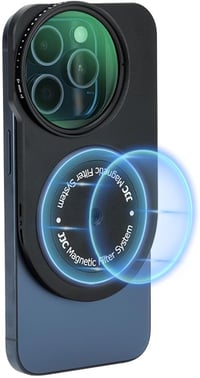 JJC mágneses szűrőtartó iPhone 15/14/13 Pro-hoz, 49mm-es szűrőkhöz, MagSafe kompatibilis 1