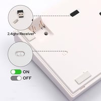 EPOMAKER TH80 PRO Mechanikus Gamer Billentyűzet - 75% RGB, Hot-Swap, 3 Csatlakozási Mód, PBT Keycaps, PC/Mac/PS4/PS5/Xbox Kompatibilis, Theo 4