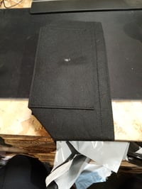 Organizér do kabelky Charinor Premium pre kabelku Longchamp, veľkosť M, plstený materiál, čierny, vkladací organizér so zapínaním na zips 2