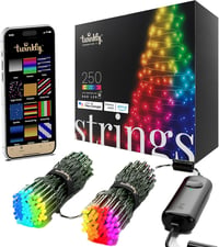 Twinkly 250 LED RGB okos fényfüzér, kültéri-beltéri, HomeKit/Alexa/Google kompatibilis, 20m 1