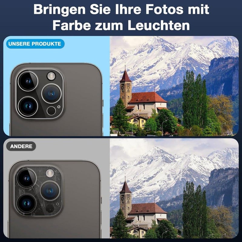 iPhone 14 Pro Max kijelzővédő fólia, 2 db-os szett - Agedate