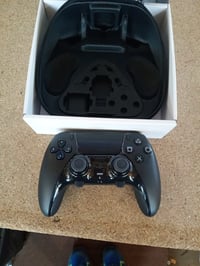 PlayStation DualSense Edge vezeték nélküli kontroller PS5-höz, Midnight Black színben, használt állapot 3