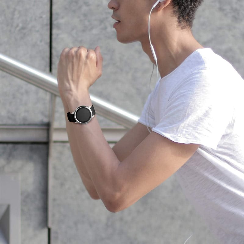 Garmin Vivoactive 3/Venu/Vivomove HR 20mm-es szilikon sportszíj